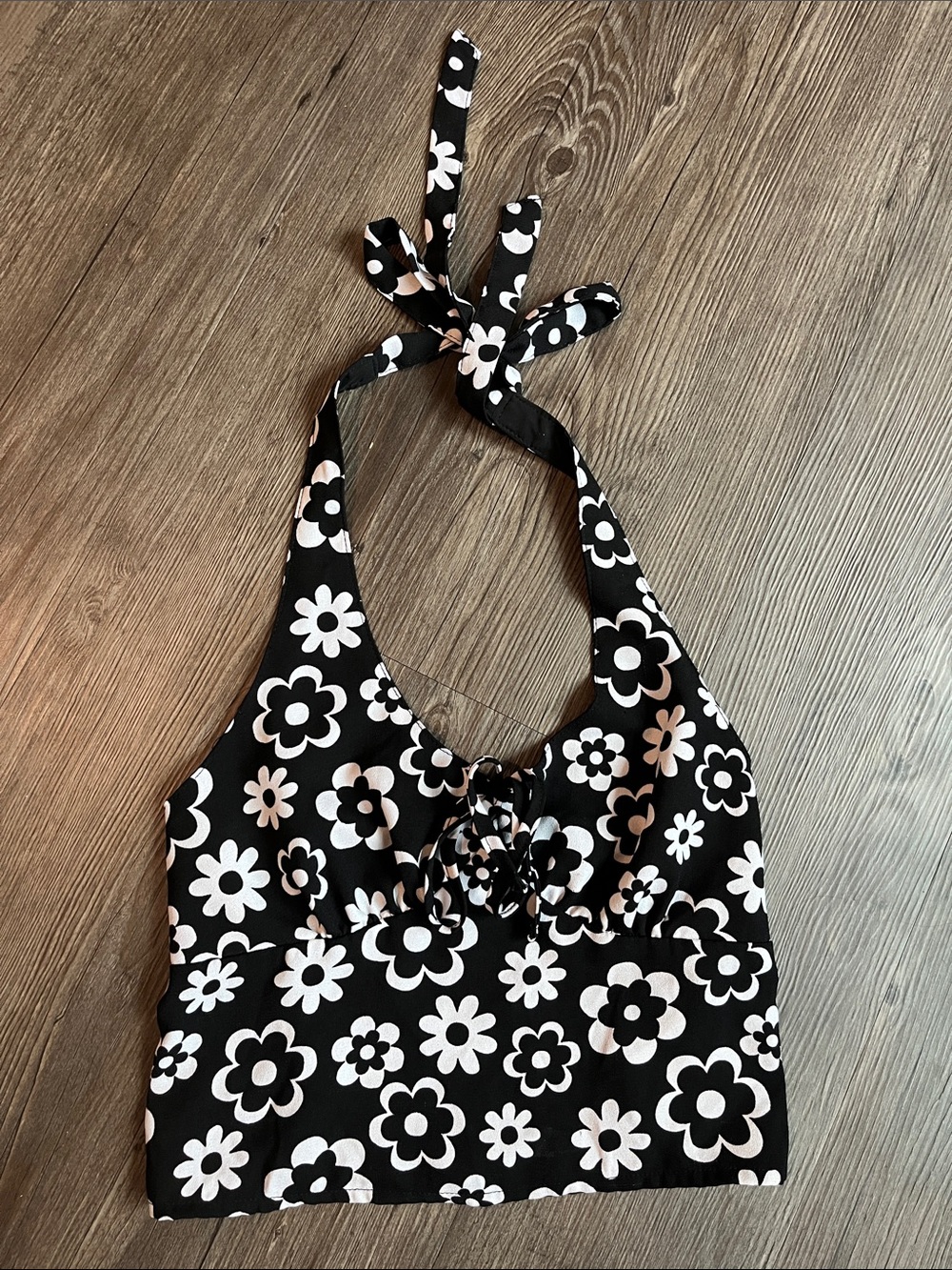 HOLLISTER Floral Halter Camisole